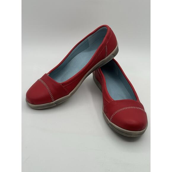 Cloud Acacia Red Womens Slip-On Flats, Size EUR 42 US 10.5M. (Fit like US 9.5) - Picture 13 of 15
